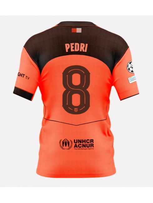 Muži Futbalové oblečenie Barcelona Pedri Gonzalez #8 2025-26 Krátky Rukáv - Tretina Muži Futbalové oblečenie Barcelona Pedri Gonzalez #8 2025-26 Krátky Rukáv - Tretina